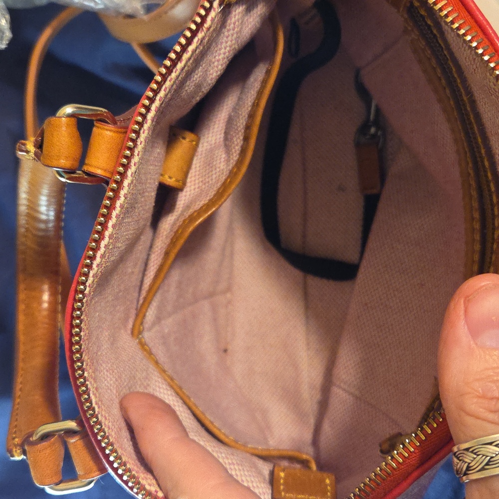 Dooney & Bourke Pink Crossbody Bag 10x7 - Picture 5 of 6